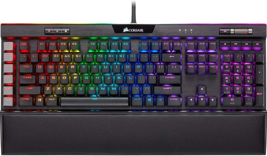 K95 RGB Platinum XT Mechanical USB Gaming Keyboard, Backlit RGB LED, Cherry MX RGB Brown, Black